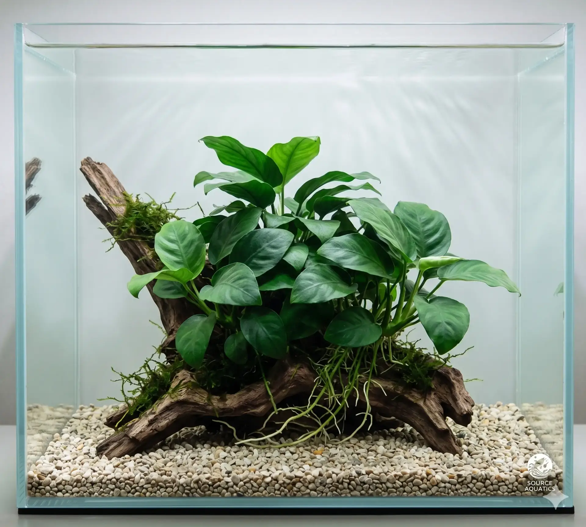 Anubias Nana Live Aquarium Plant – Low Light Freshwater Plant (Beginner Friendly, No CO2 Required) - Image 3